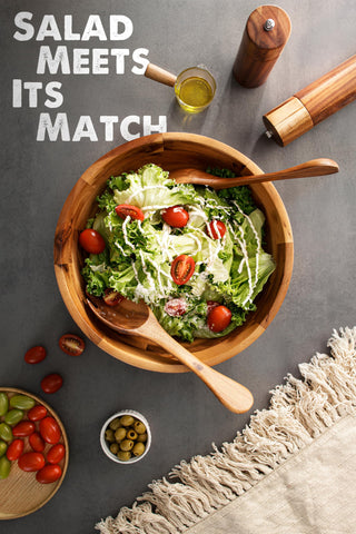 Tidita acacia salad bowl care tips to preserve color and finish.