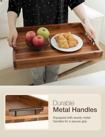 Tidita lightweight durable serving tray moves easily around the home