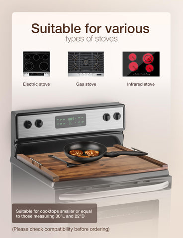 Protect your cooktop by using trivets on top of the Tidita cover after cooking.