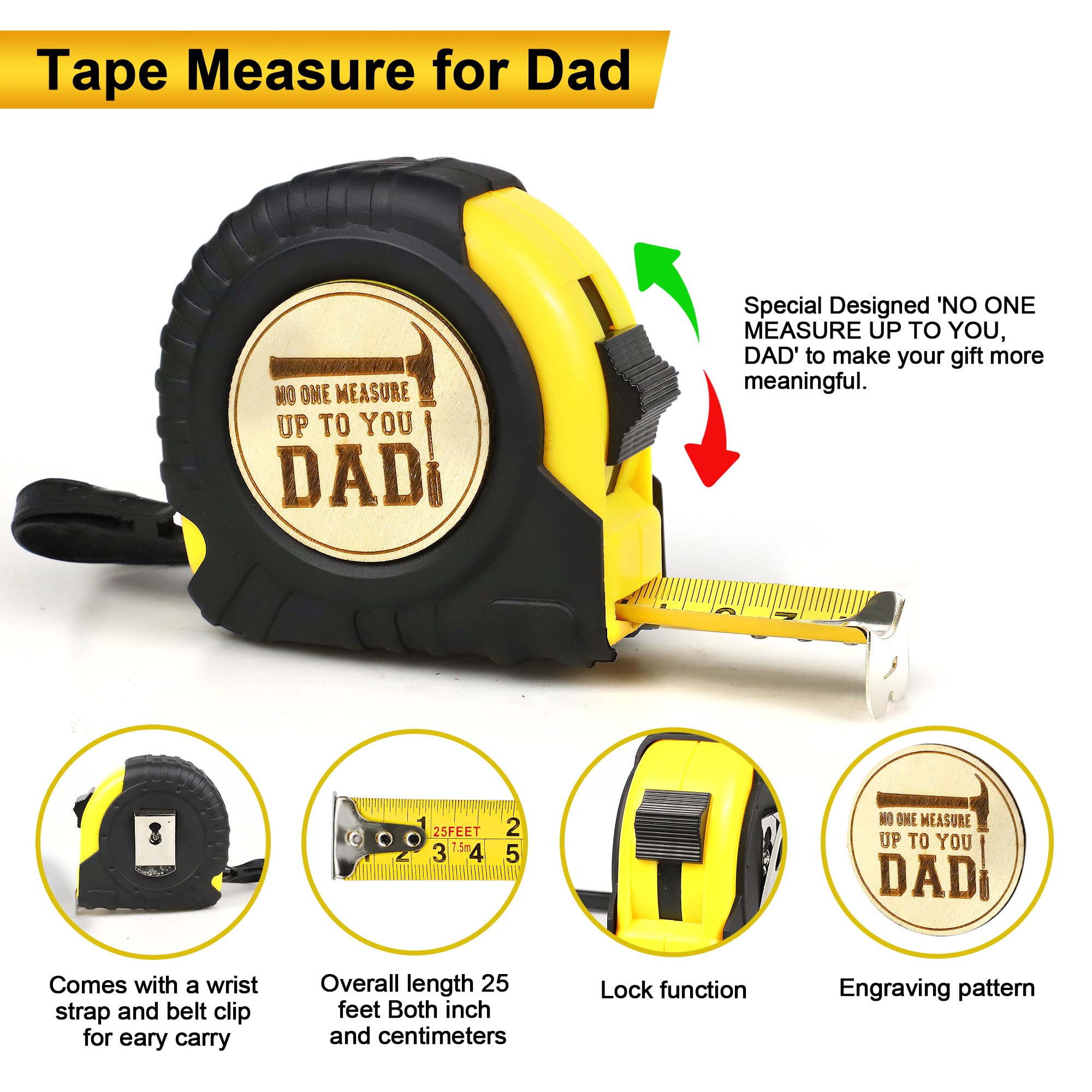Tifeson dad keychain with fix-it message