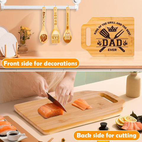 Tifeson dad gift set from daughter and son, a warm keepsake.