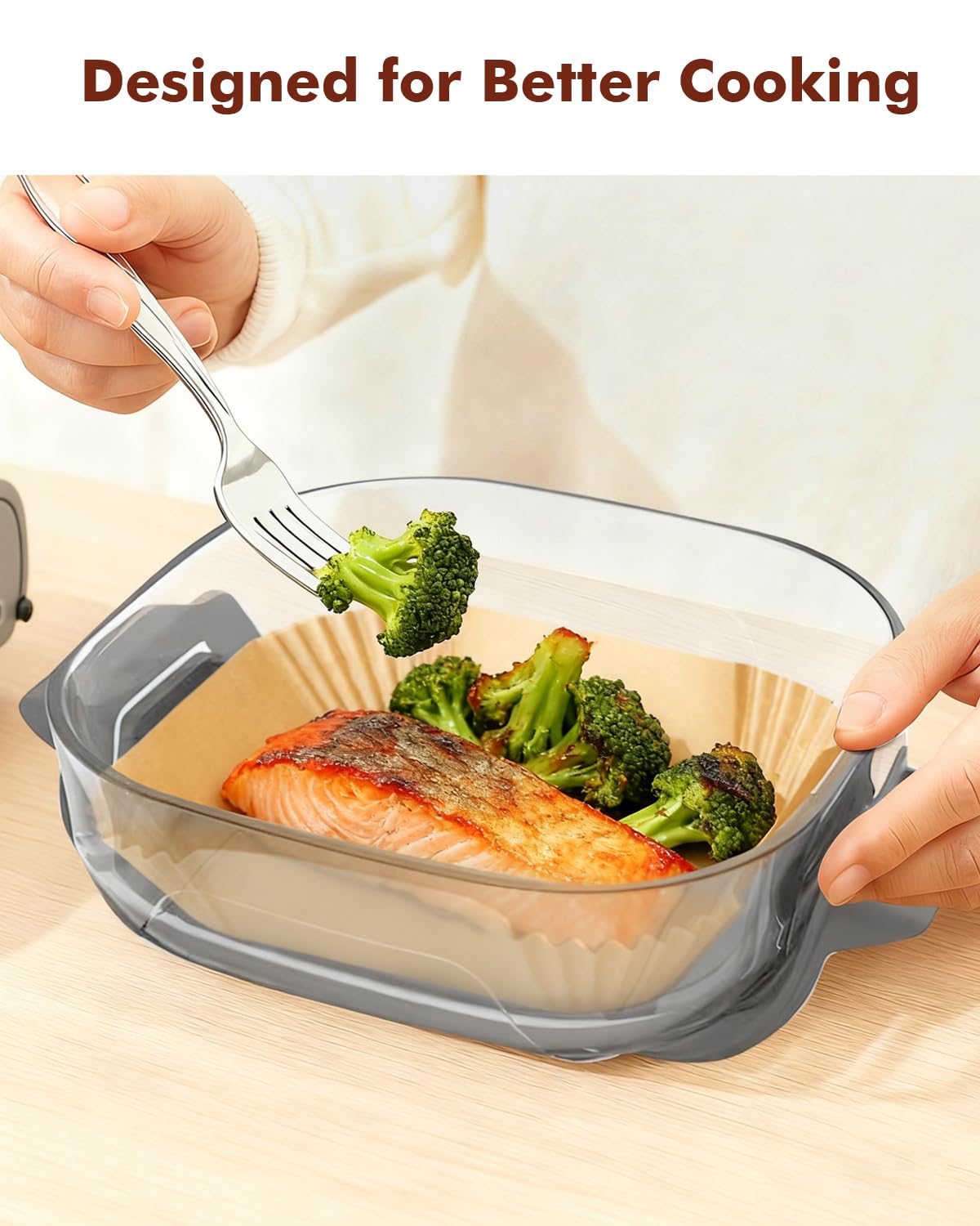 Tiga disposable liners enable mess-free post-cook cleanup