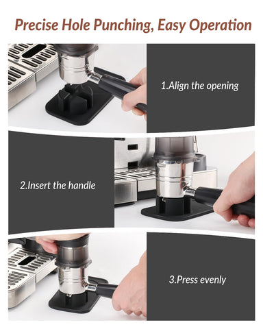Tiga tamping mat anti-slip bottom prevents sliding on your workspace