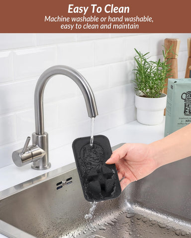 Tiga tamping mat is machine washable for easy cleaning