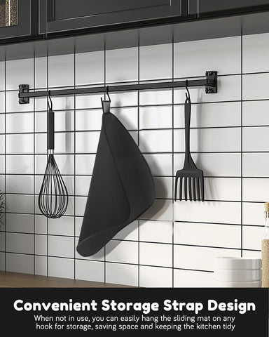 Tiga sliding mat protects desk surfaces with reduced friction