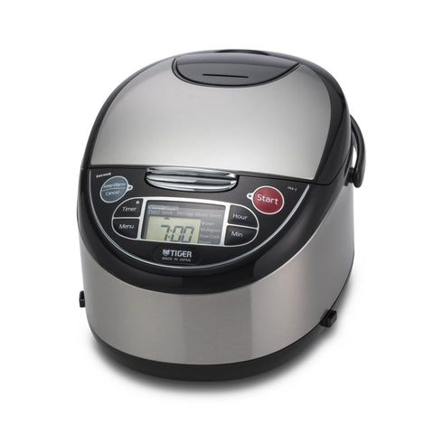 Tiger JAX-T18U-K tacook sync plate enabling dual-cook capability without flavor transfer.