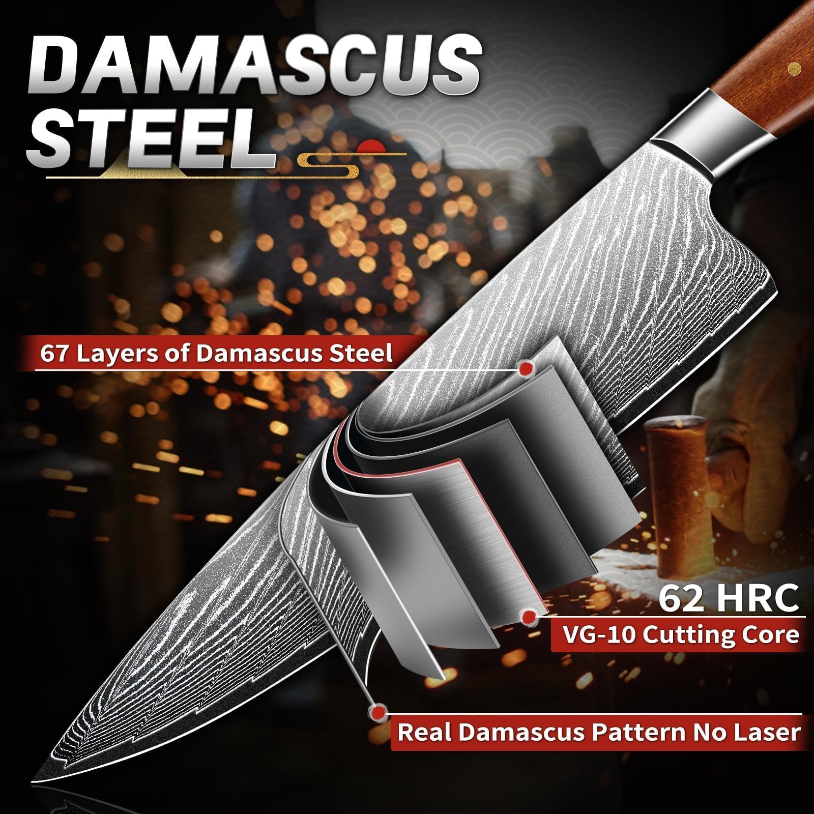 TIJERAS full-tang construction ensures balanced control.