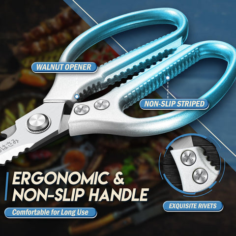 TIJERAS scissors help fillet fish bones quickly