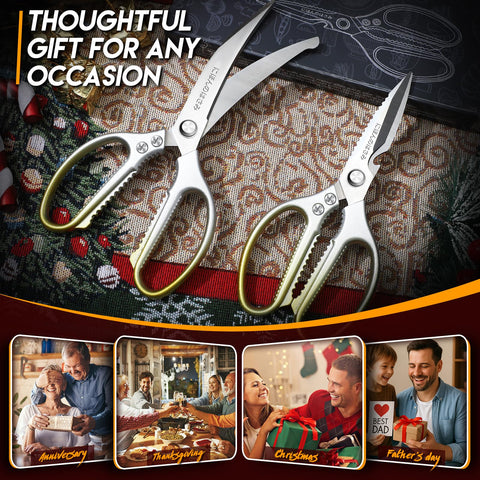 TIJERAS multi-use tool for herbs, meat, and daily cooking.