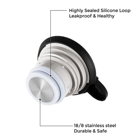 Tiken carafe interior stainless steel supports durability