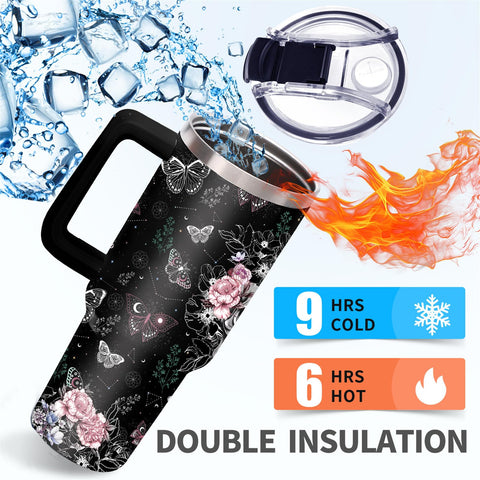 TIKMODERN double-wall insulation helps beverages stay hot or cold.