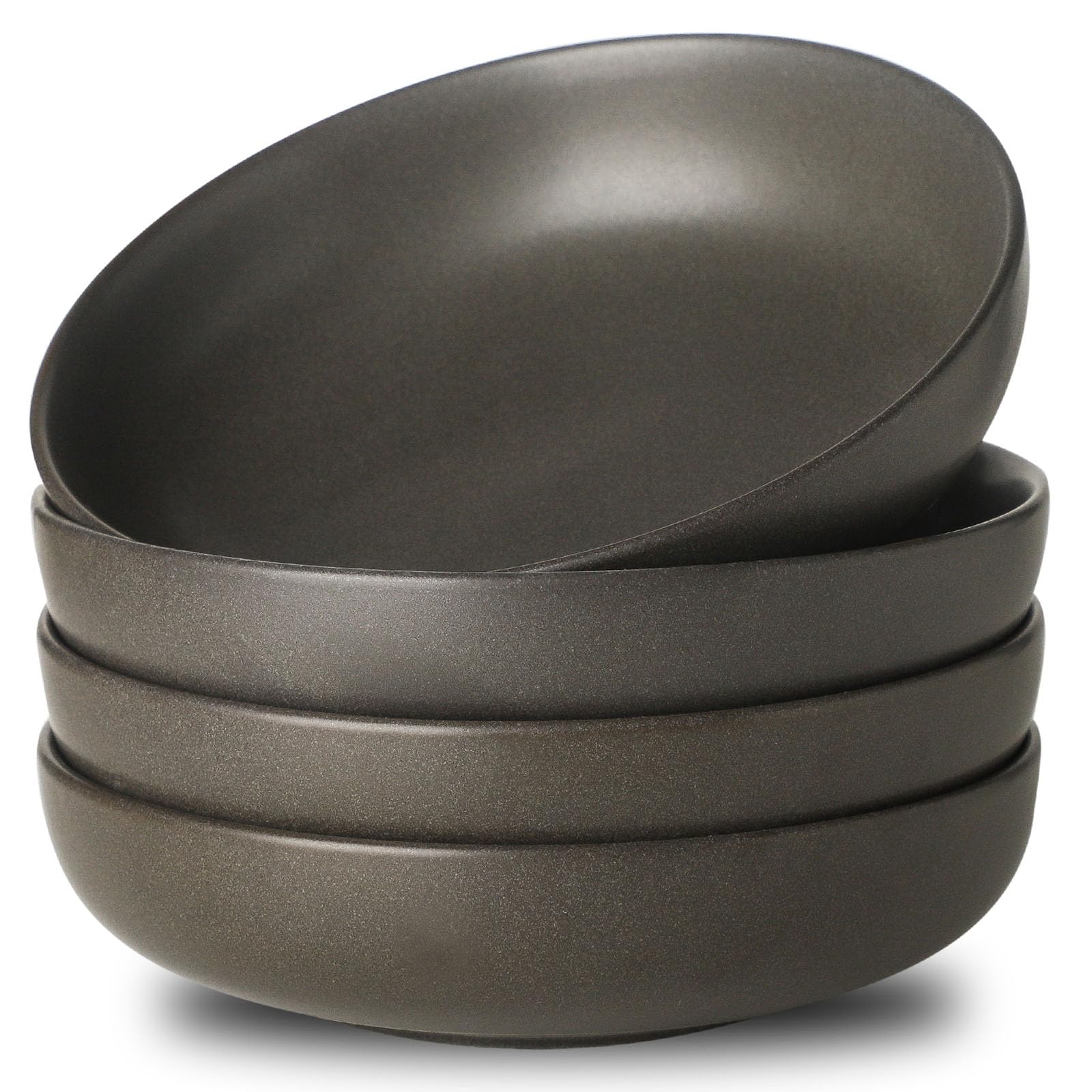 Tikooere stoneware pasta bowls 34oz for generous servings of pasta, salads, and more