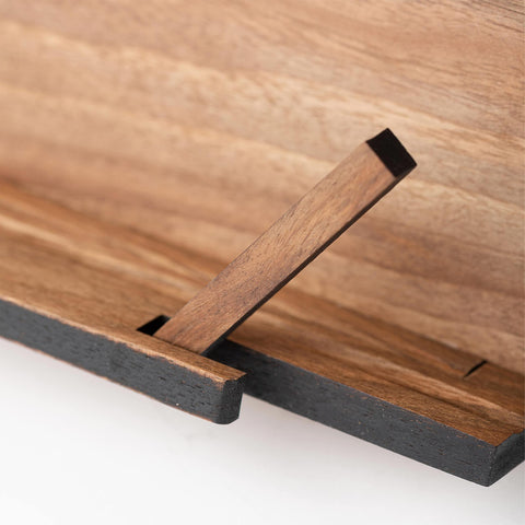 Tilisma large desk stand measures 11.8 by 9 inches for versatile use.