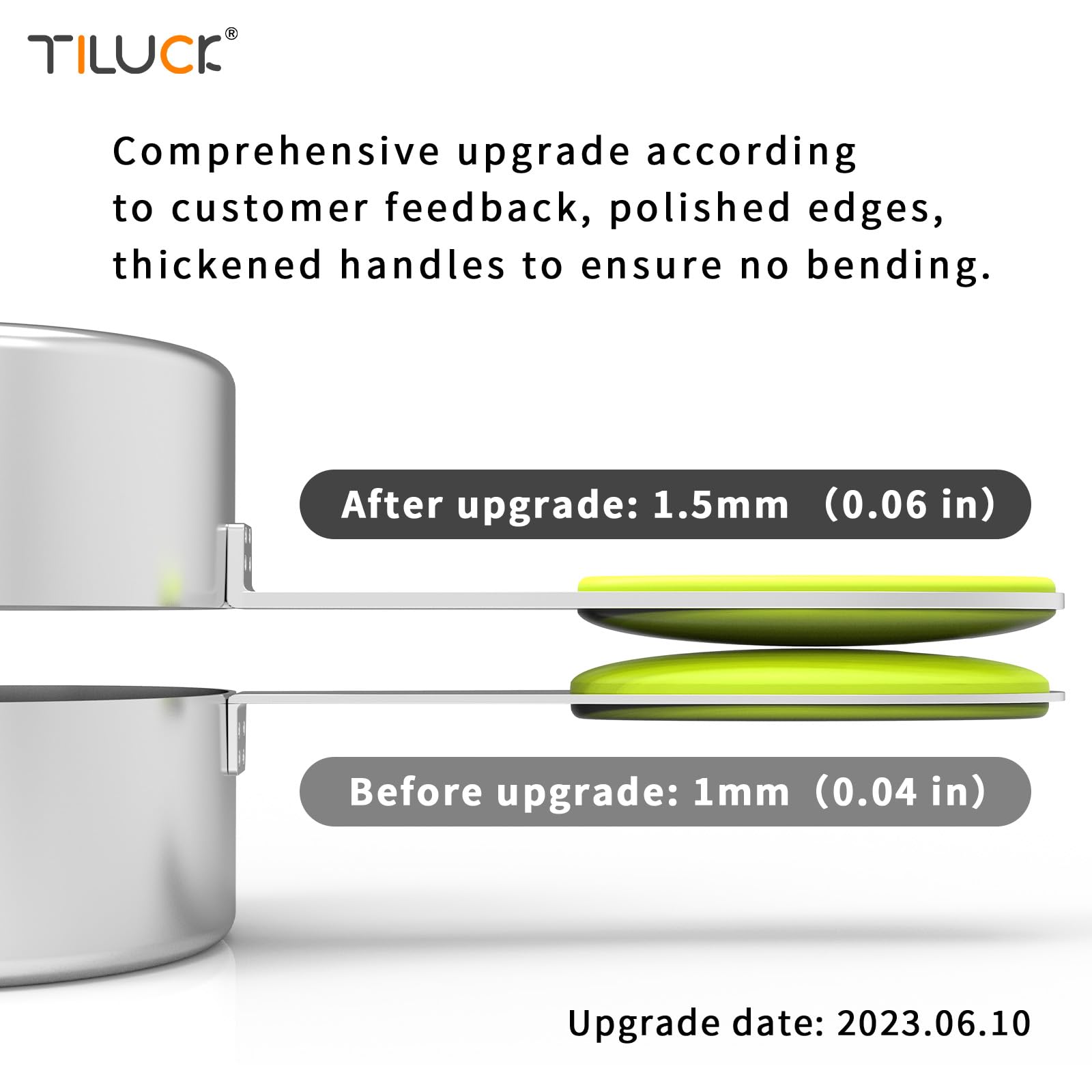 TILUCK measuring spoons 5-spoon set for quick recipe prep and accurate dosing.