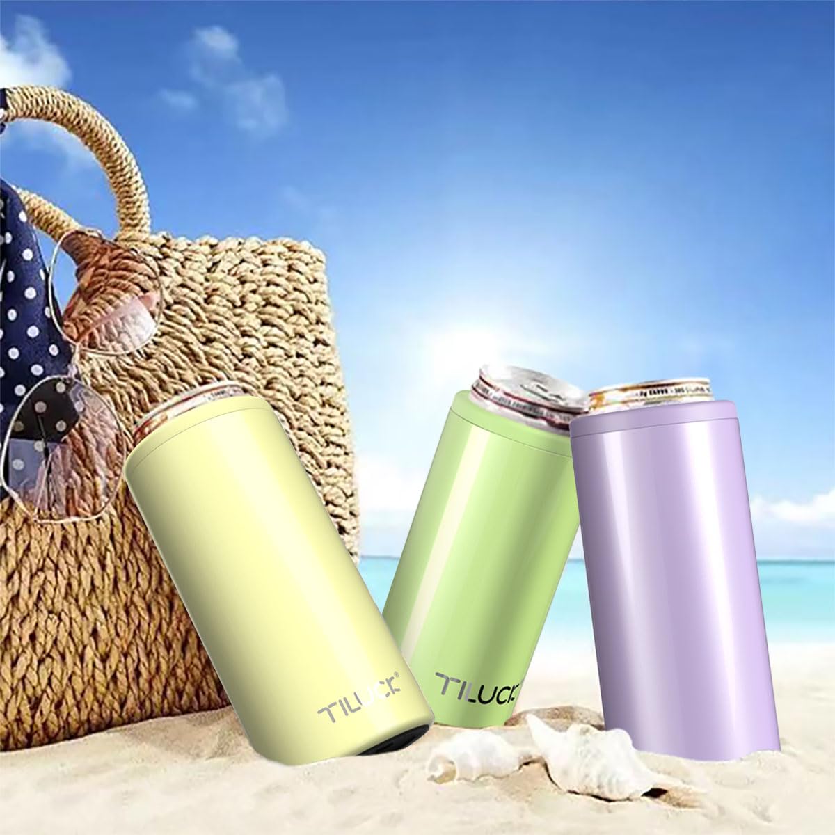 TILUCK Lavender cooler features removable gasket for easy cleaning and maintenance.
