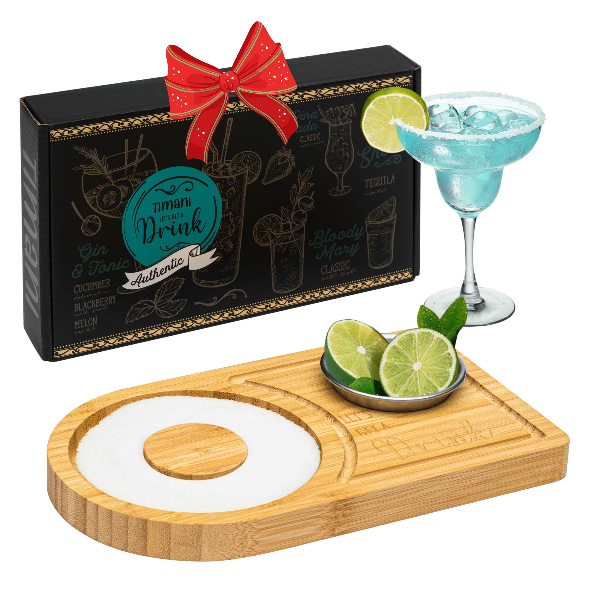 Timani Margarita Salt Rimmer bamboo well for even rims.