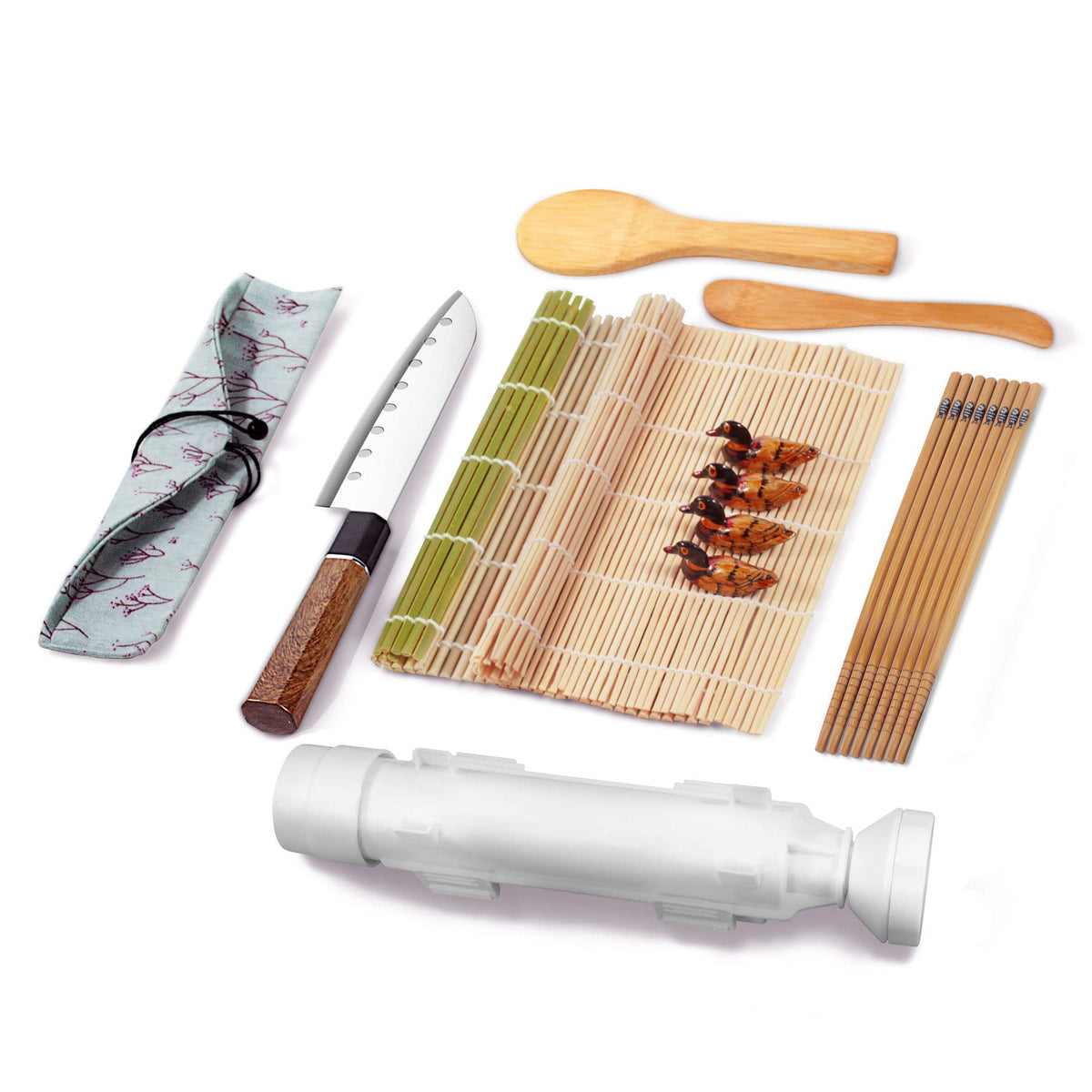 TIMDAM sushi kit beginners setup for easy rolling and tasty results.
