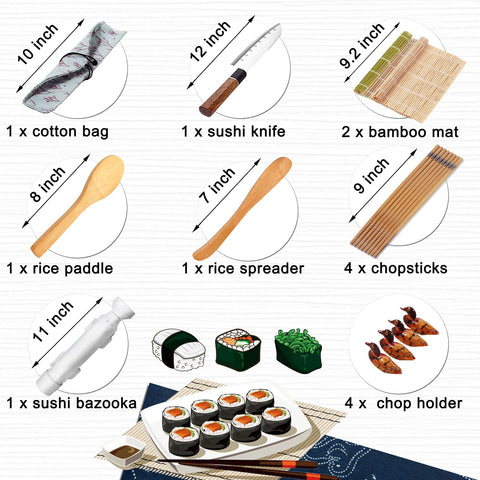 TIMDAM sushi mats showcase compact, reusable mats for clean, precise sushi.