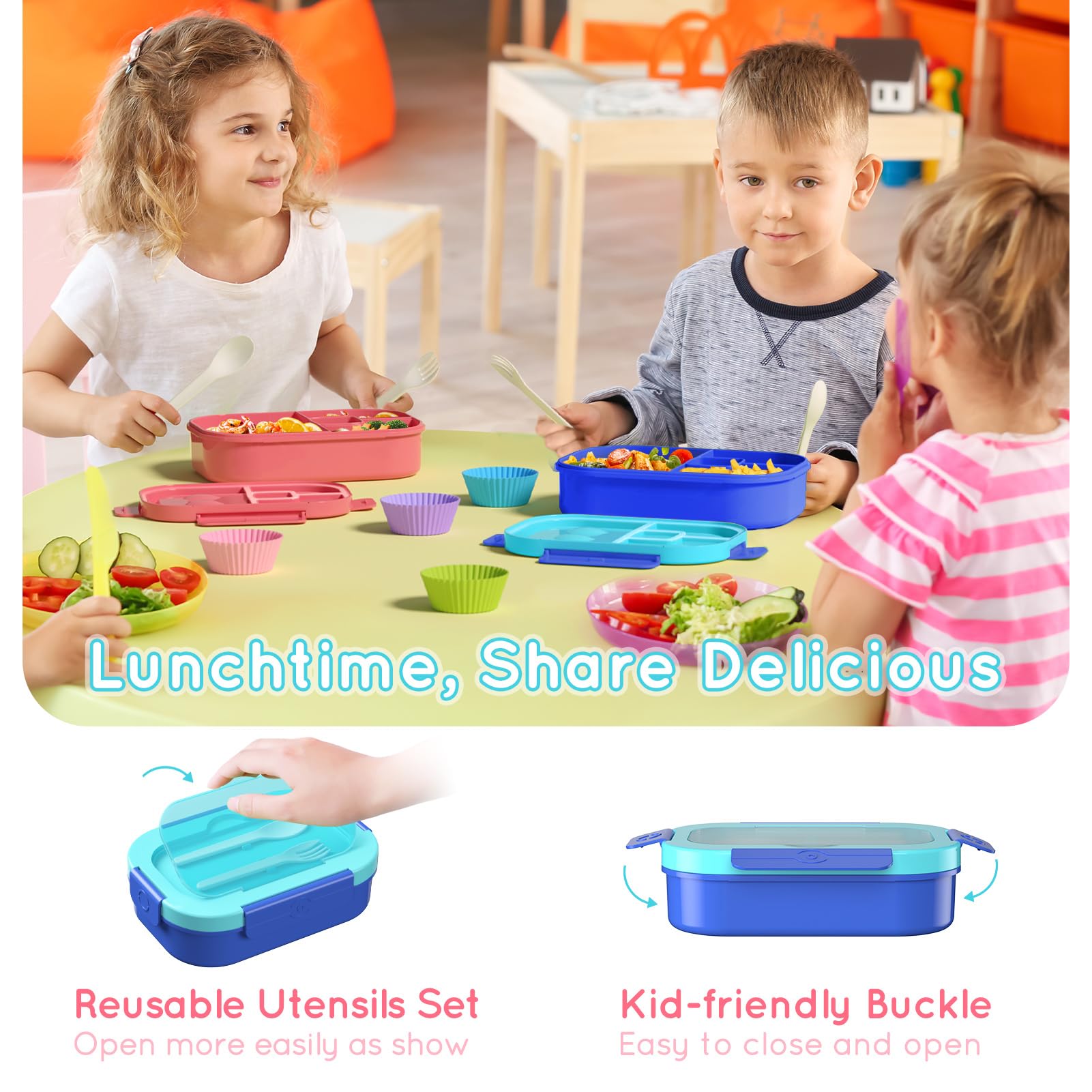 TIME4DEALS dishwasher-safe plastic designed for daily use.