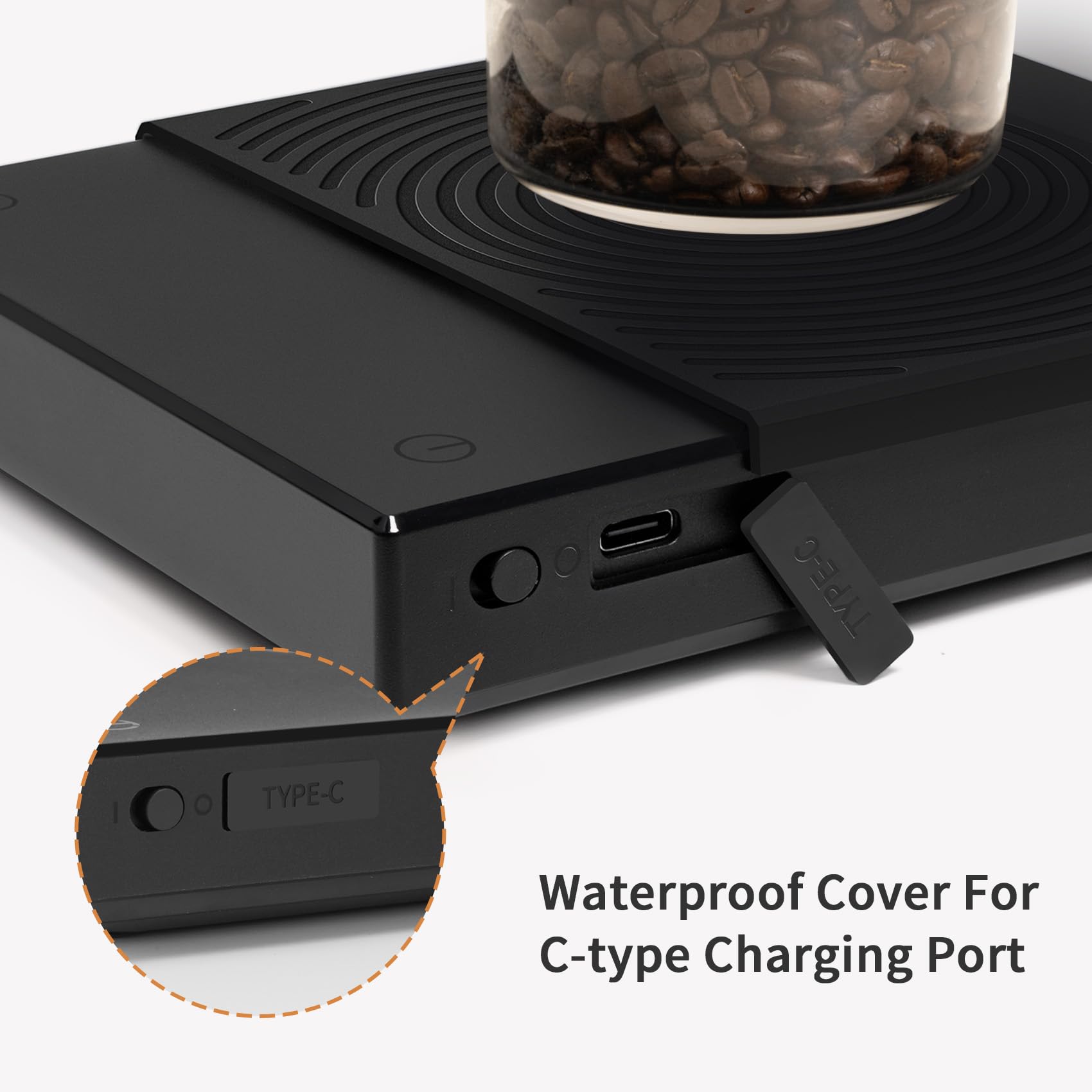 TIMEMORE Coffee Scale Basic 2.0 water flow test mode demonstration