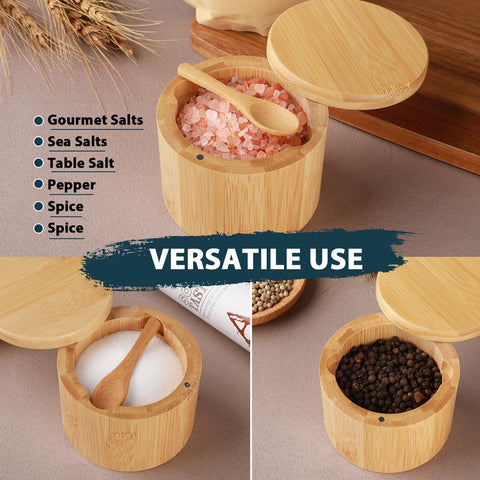 Timtopno dustproof spoon slot preserves freshness and hygiene.