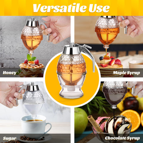 Timtopno glass jar with food-grade ABS handle combines style and practical control