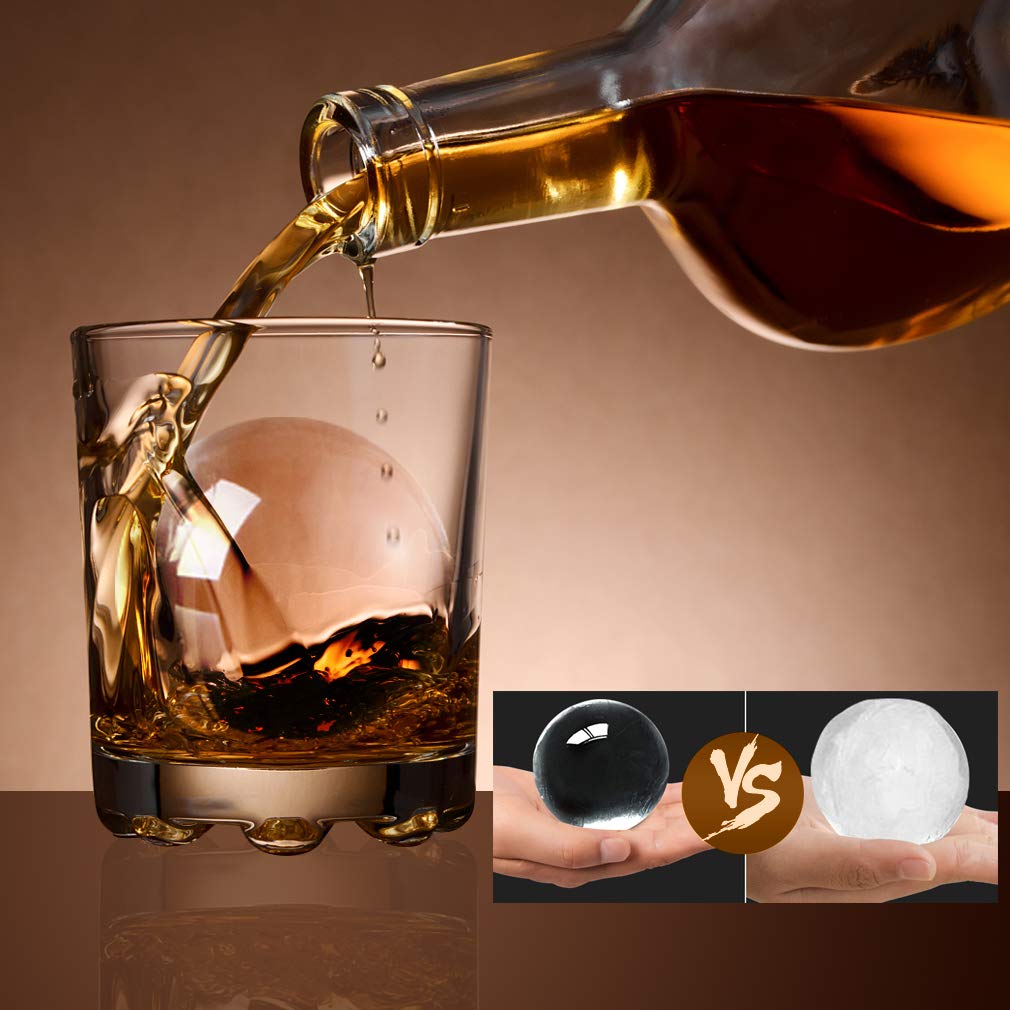 TINANA silicone ice ball mold for easy release and repeated use.