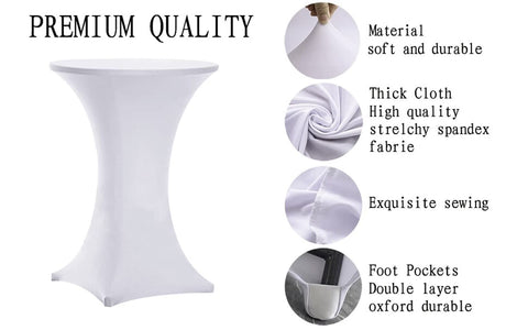 Tina's double-layer leg pockets keep legs secure for a neat appearance.