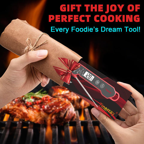 Tinerray thermometer candy tempering with precise readings.
