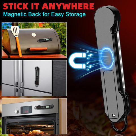 Tinerray thermometer built with durable ABS plastic for everyday kitchen use