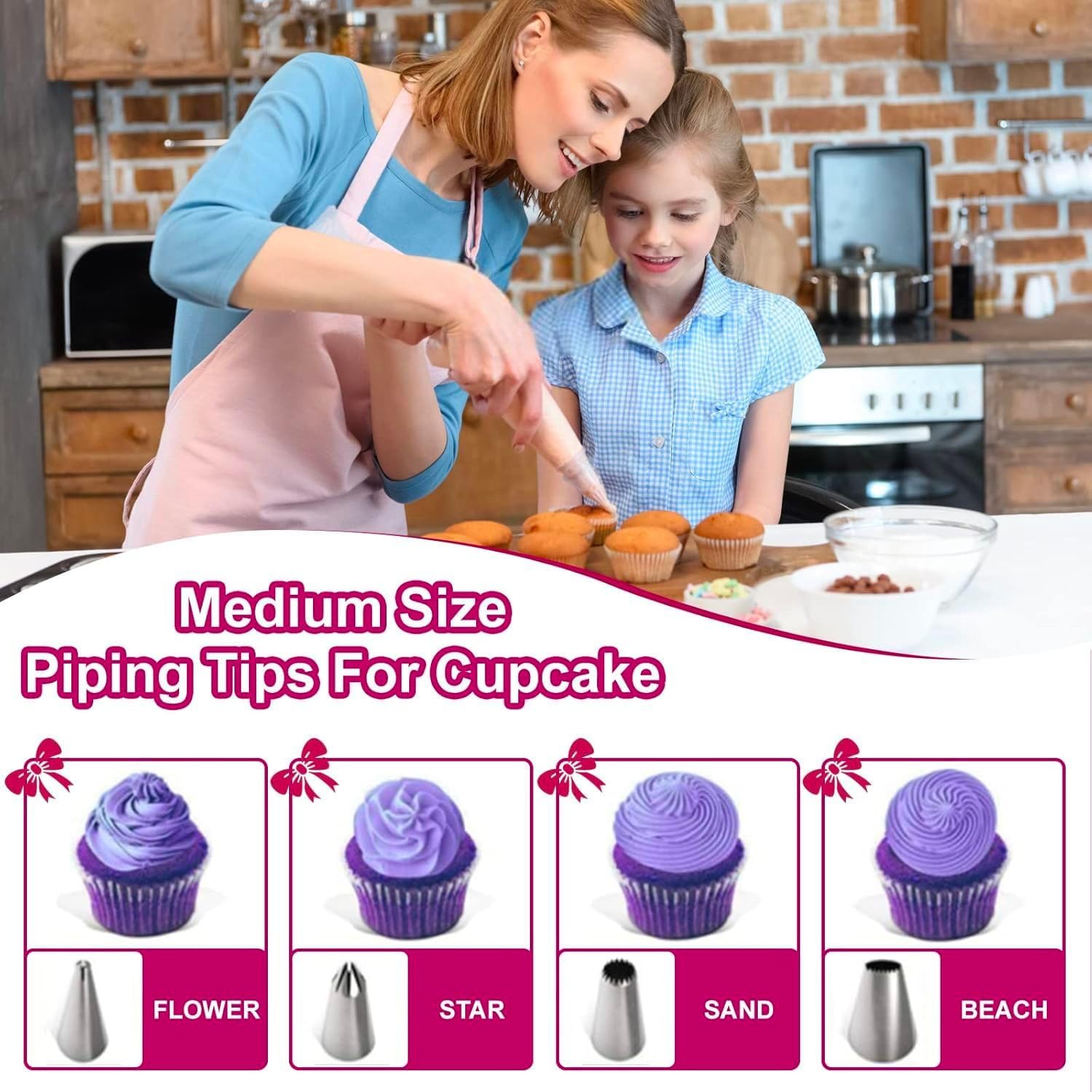 Tingjia disposable piping bags set for mess-free decorating.