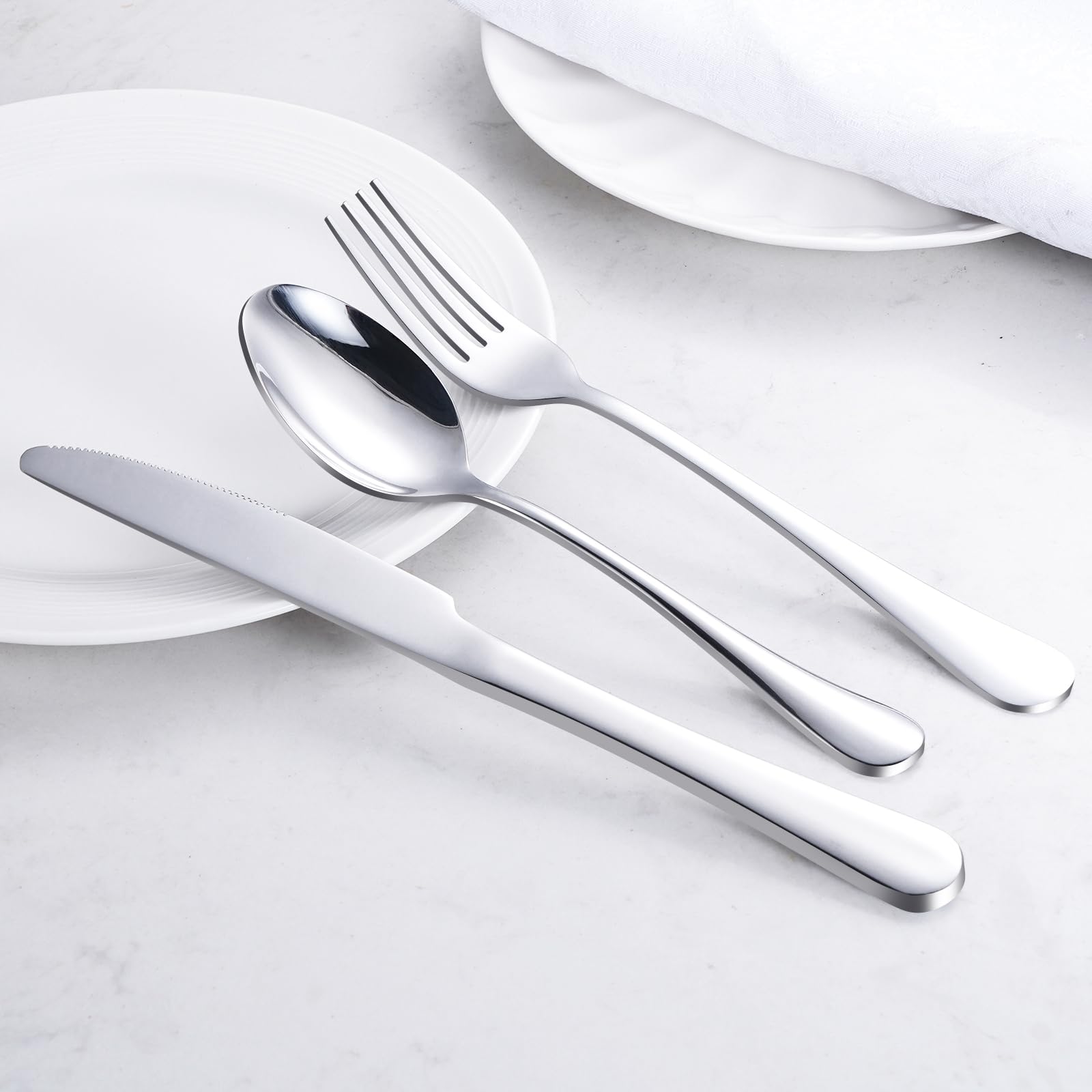 TININA flatware weight and balance designed for comfortable handling