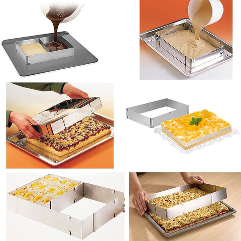 TinLeJa mousse cake mold is dishwasher safe for easy cleaning