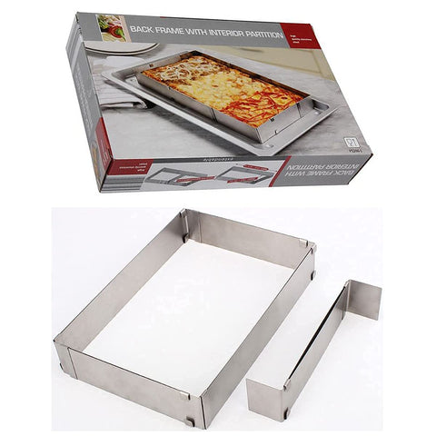 TinLeJa smooth-edge cake mold protects hands during handling