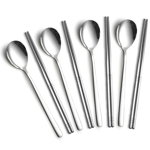 Tiokin stainless steel spoons close-up highlighting durability