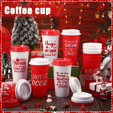 Tioncy six-pattern cup set adds festive table variety.