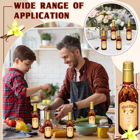 Tioncy 16-pack bottle set ideal for homemade infusions and party favors.