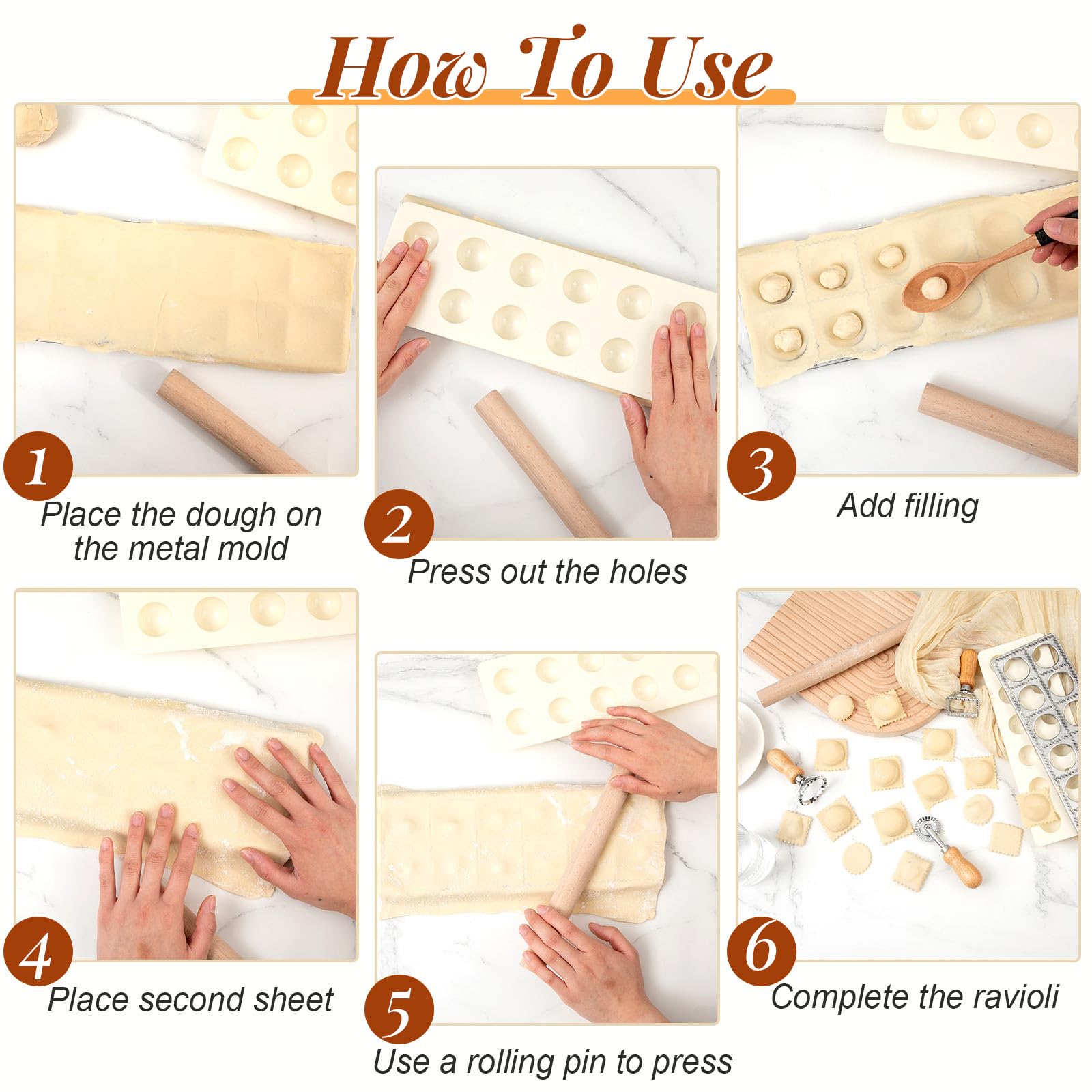 Tioncy wooden stick for dough handling and shaping