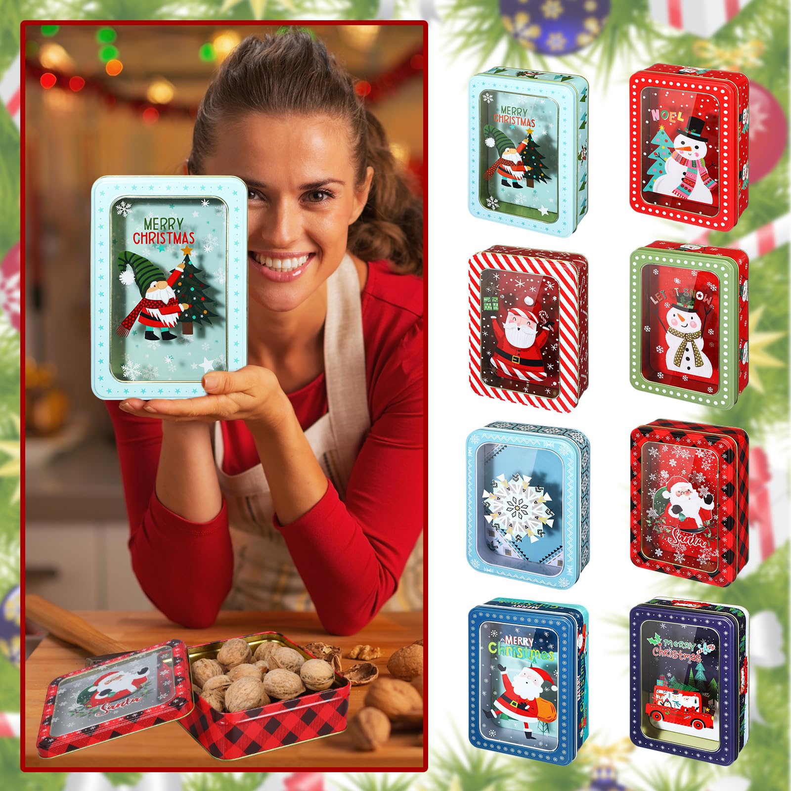 Tioncy tins make gift-ready containers for cookies and treats