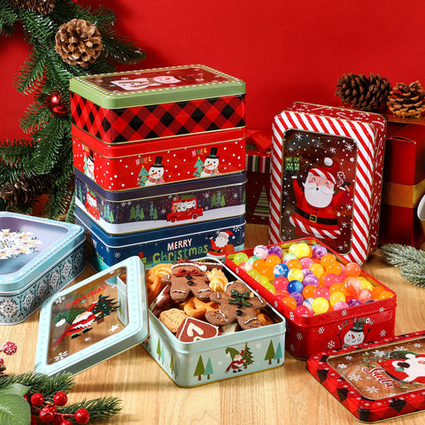 Tioncy tin measures 18.5 x 13 x 5.5 cm for compact storage