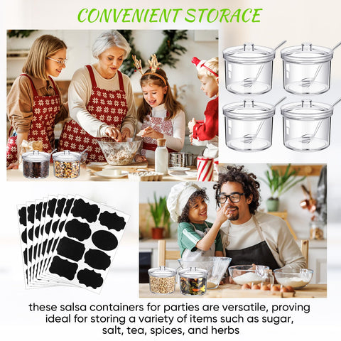 Tioncy tag sheets help label contents quickly during gatherings