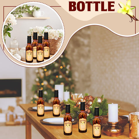Tioncy 16-pack vanilla bottles collection for versatile DIY flavors.