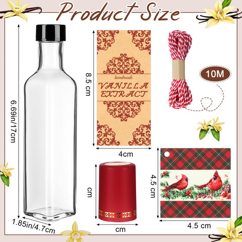 Tioncy vanilla bottle stickers labels guide labeling ideas for flavors.