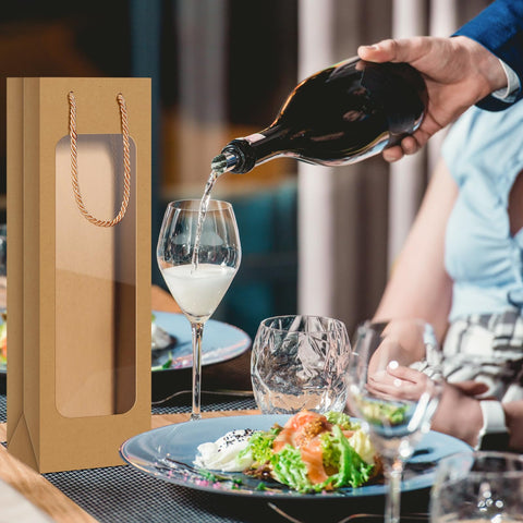 Tioncy versatile bags hold wine and small gifts