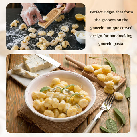 Tioncy gnocchi board set—compact design makes kitchen storage simple.