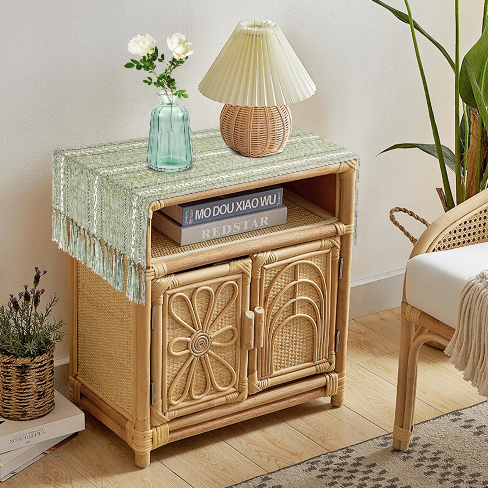 tiosggd boho decor for coffee table or console
