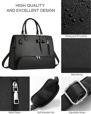 Tiostep crossbody and shoulder carry options for hands-free convenience.