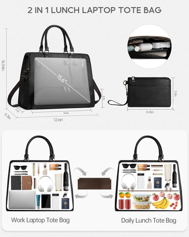 Tiostep tote-purse 2in1 combo used together or solo as a wrist wallet.