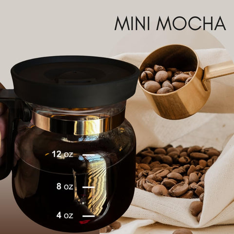 Tipit Drinkware Mini Mocha desk-ready mug for office coffee.