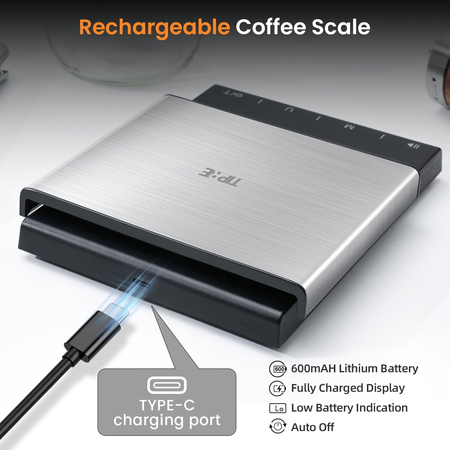 Tipre precise timing supports espresso and pour-over workflow optimization